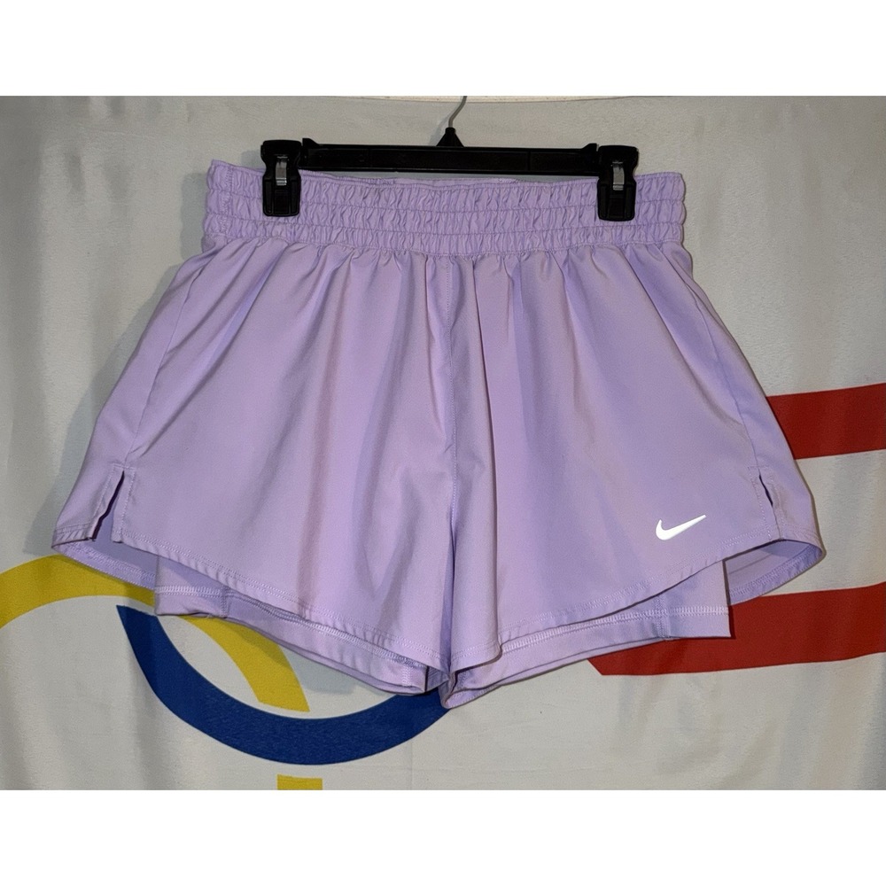 Nike Running Shorts Womens Medium Lavender Purple Lined